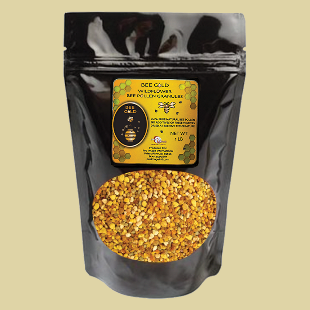 Bee Gold - Wildflower Bee Pollen Granules - (1 Pound Bag) Bee Gold - Wildflower Bee Pollen Granules - (1 Pound Bag)